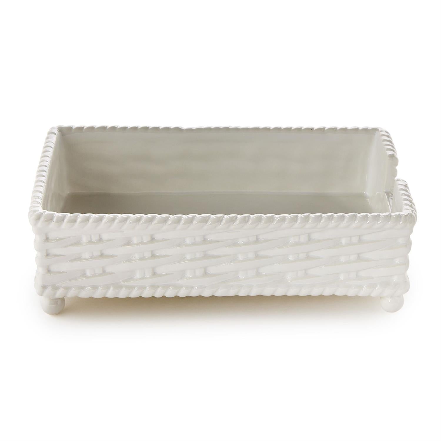 Basketweave Napkin Holder