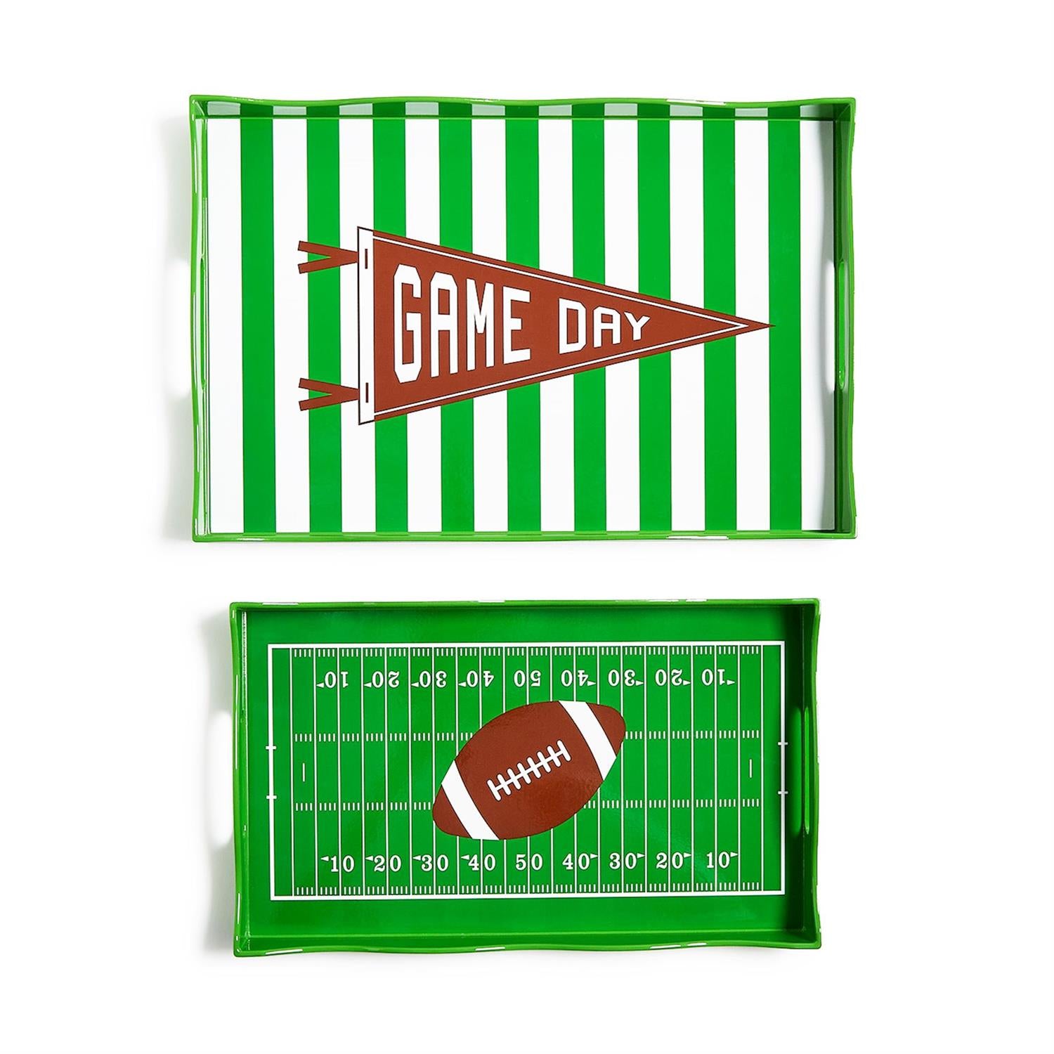 Game Day Handled Serving Tray