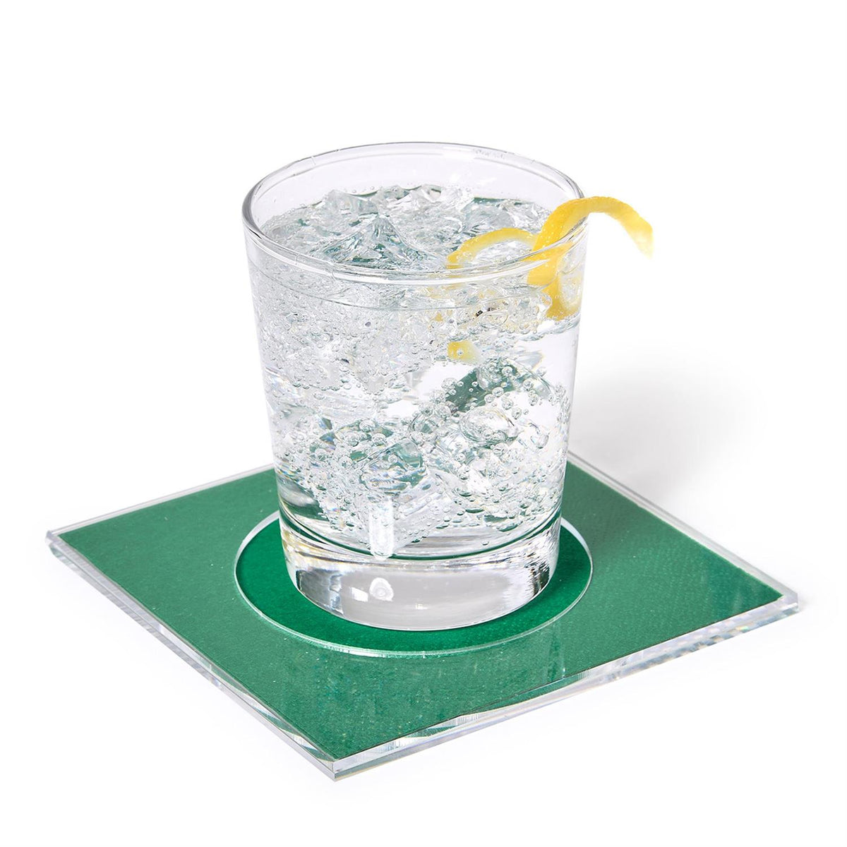Set of 4 Cocktail Coasters in Gift Box