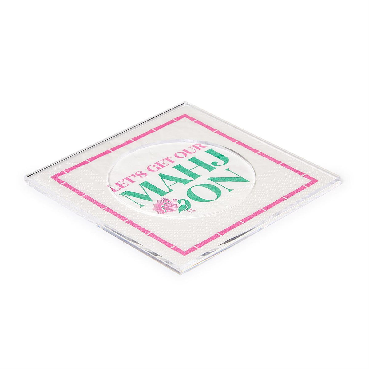 Set of 4 Cocktail Coasters in Gift Box