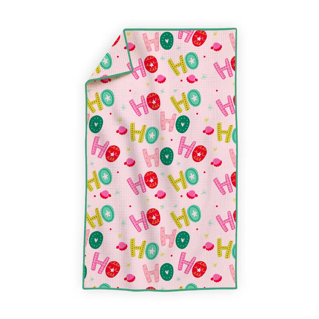 Ho Ho Ho Microfiber Tea Towel