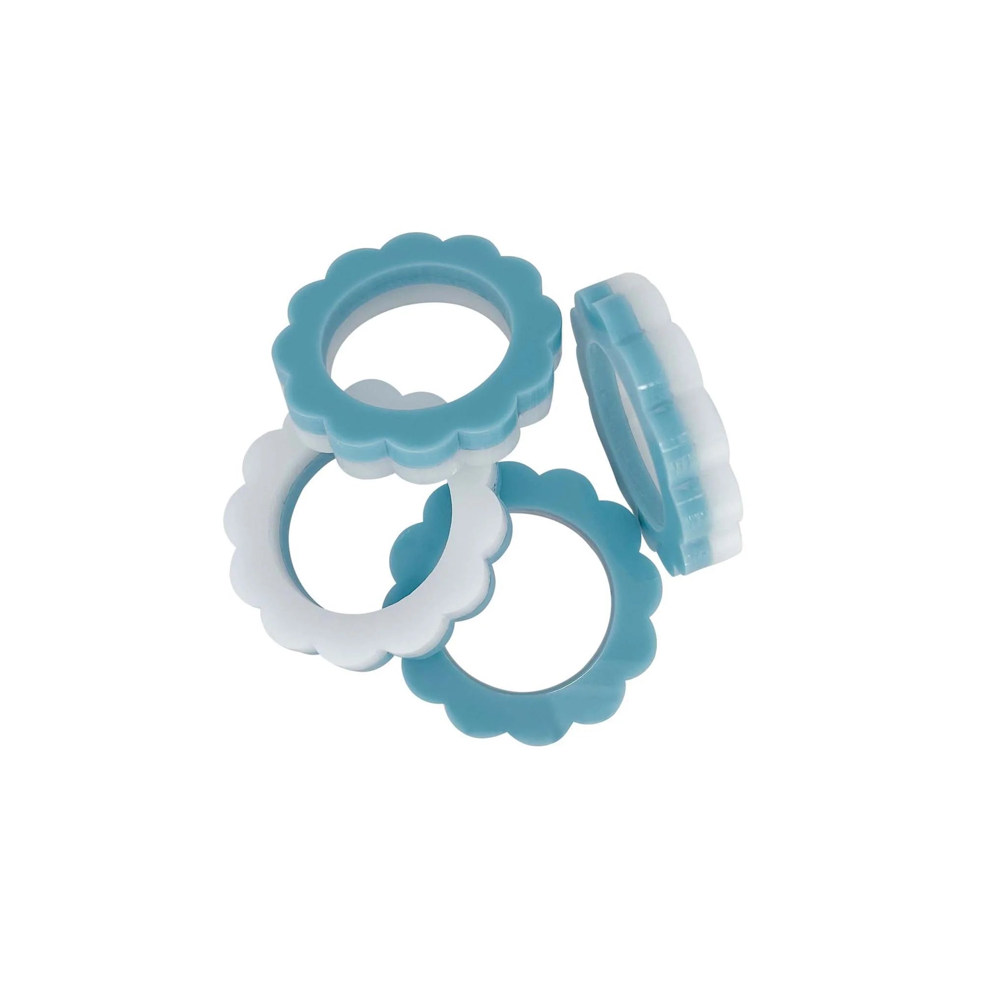Scallop Napkin Ring | Set of 4