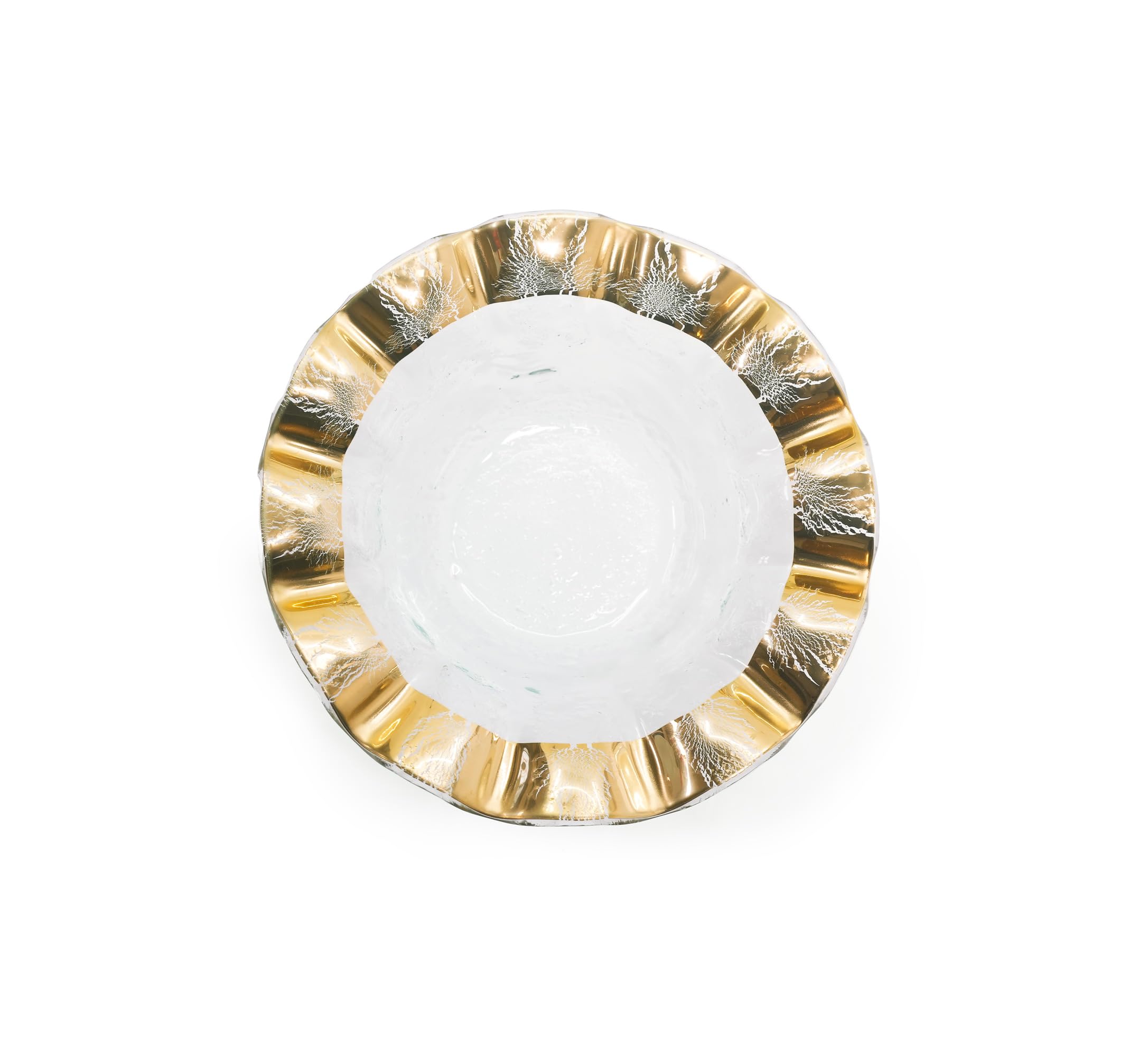 Ruffle Wine Coaster - Gold