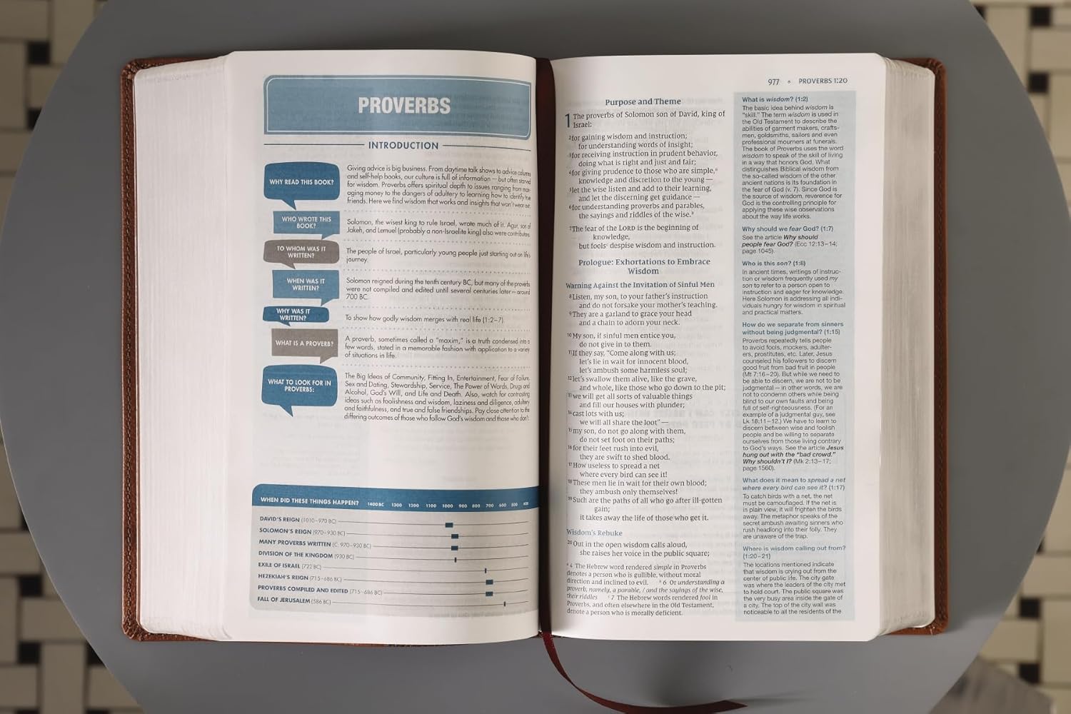 NIV, Quest Study Bible for Teens, Leathersoft, Brown