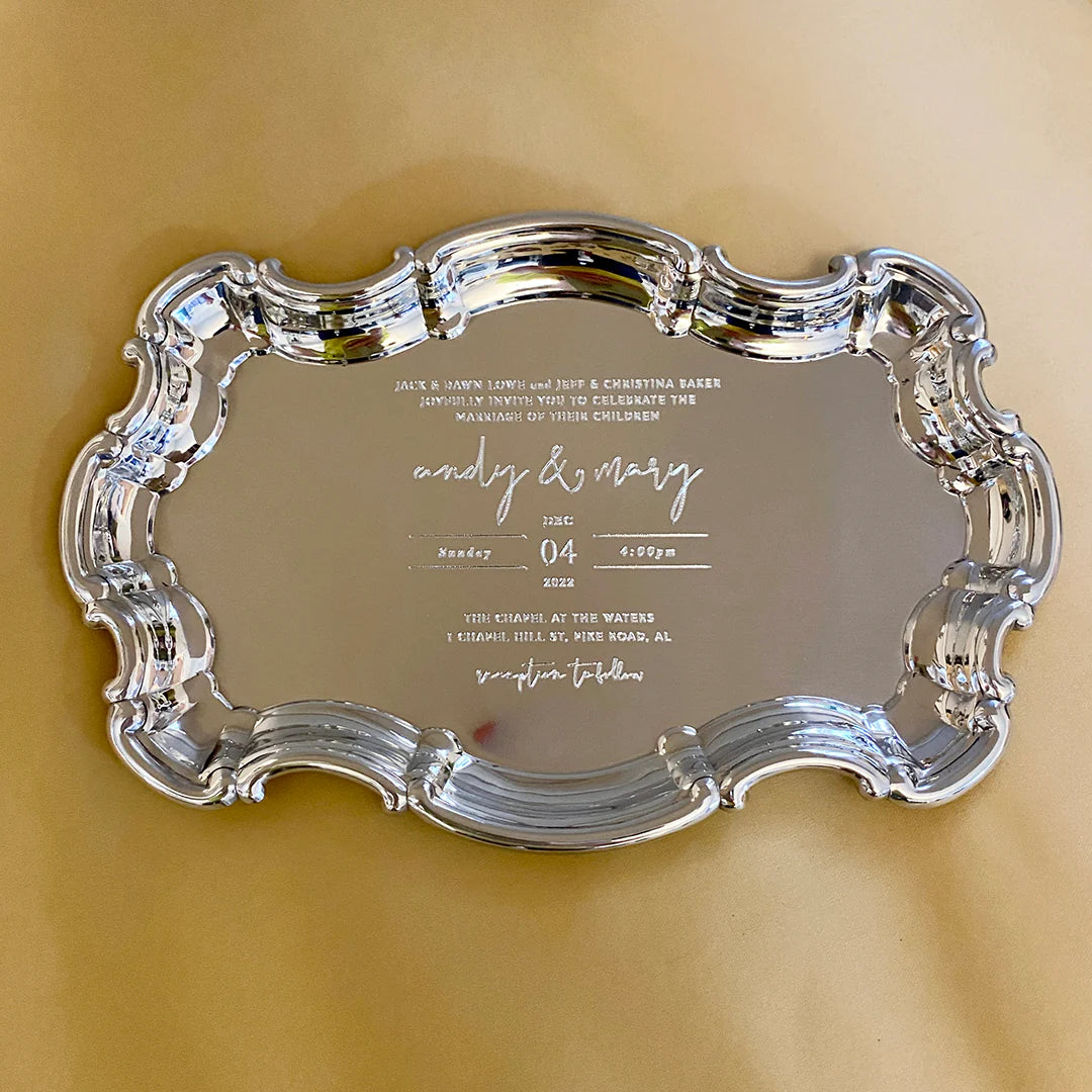 Chippendale Wedding Tray