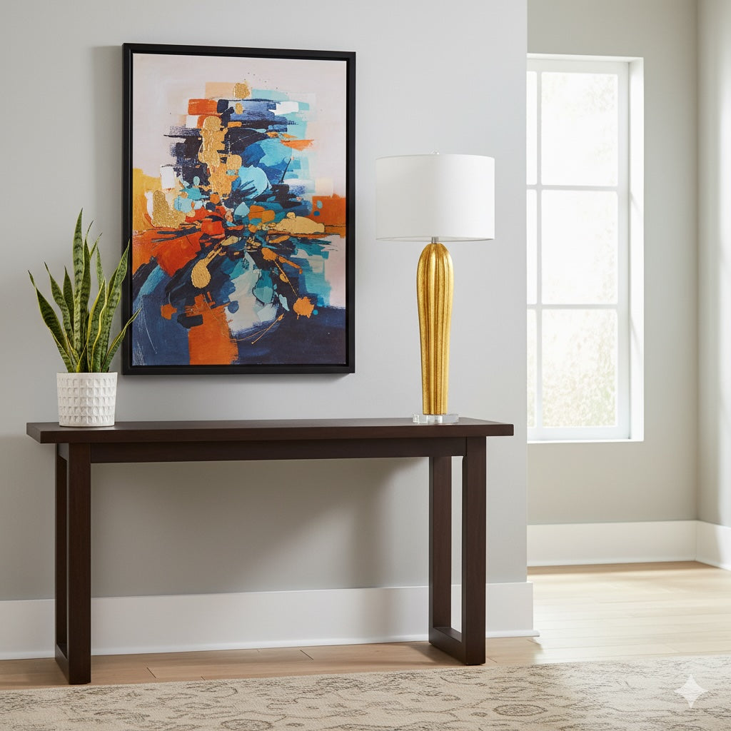 Gold Leaf Jody Buffet Lamp