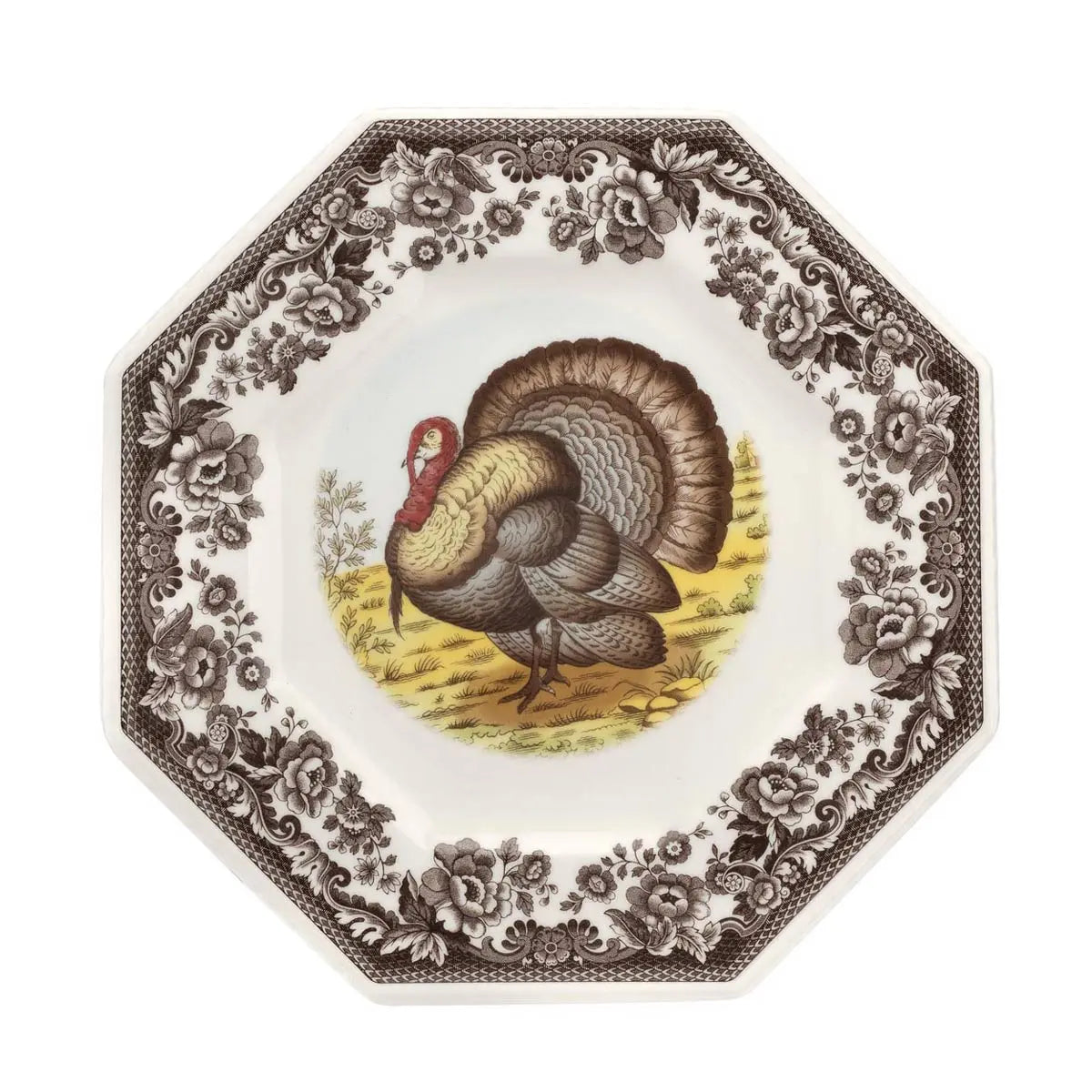 Woodland Octagonal Plate