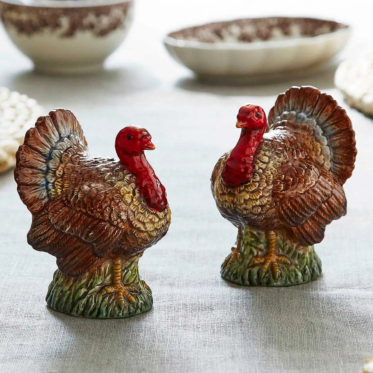 Woodland Turkey Salt & Pepper Set