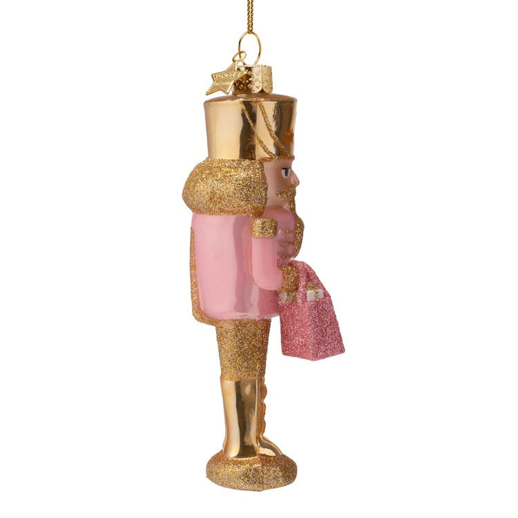 Shopping Nutcracker Ornament