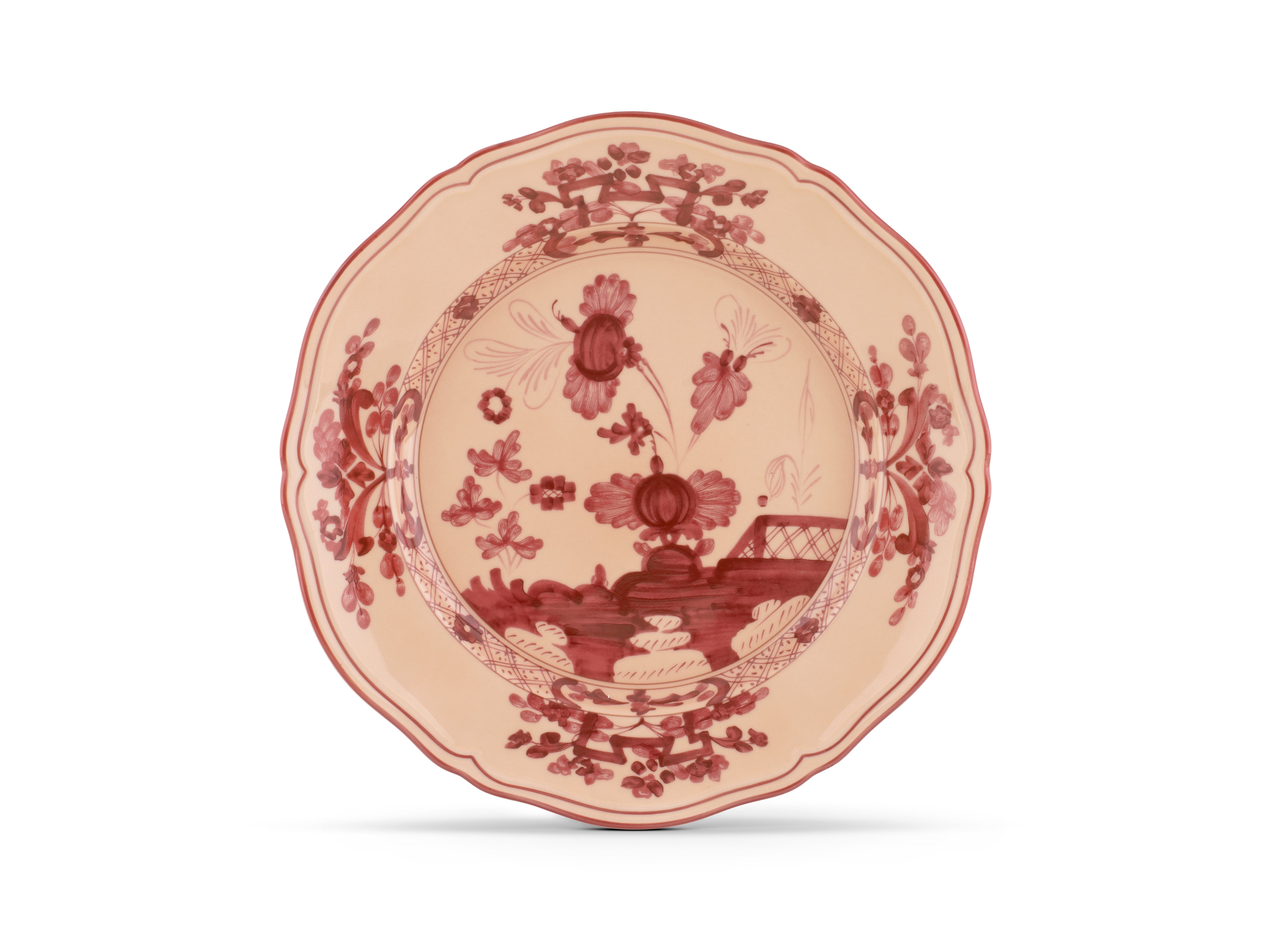 Oriente Italiano Vermiglio Dinner Plate