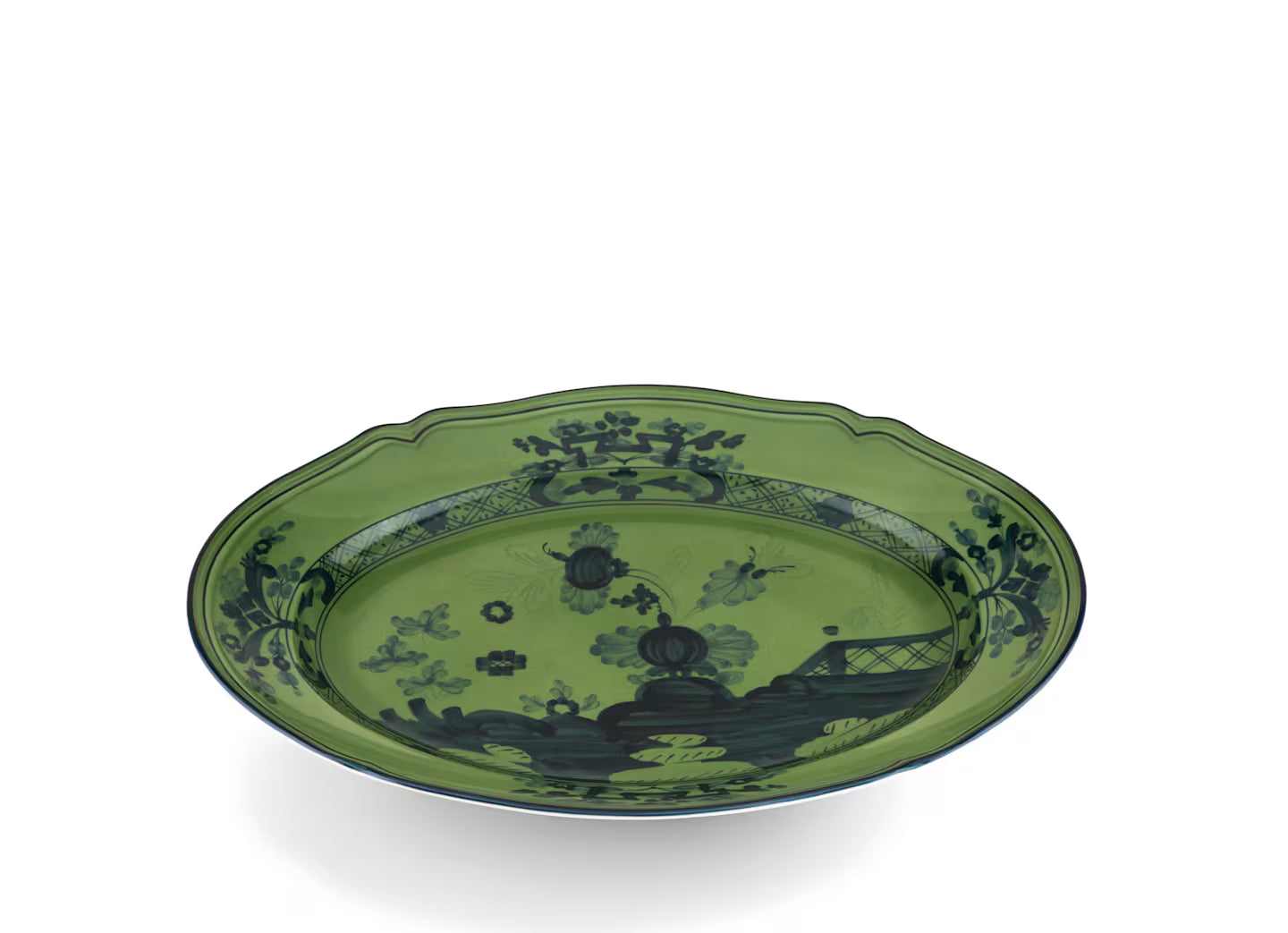 Oriente Italiano Malachite Oval Platter