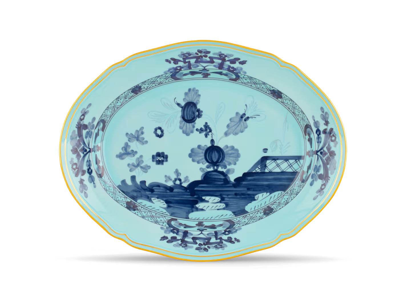 Oriente Italiano Iris Oval Platter