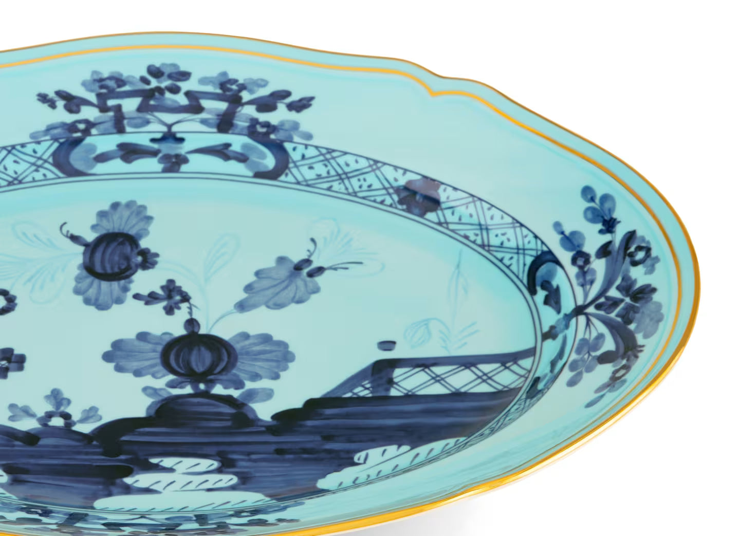 Oriente Italiano Iris Oval Platter