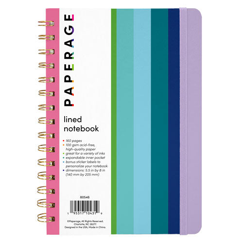 Lined Spiral-Bound Notebook