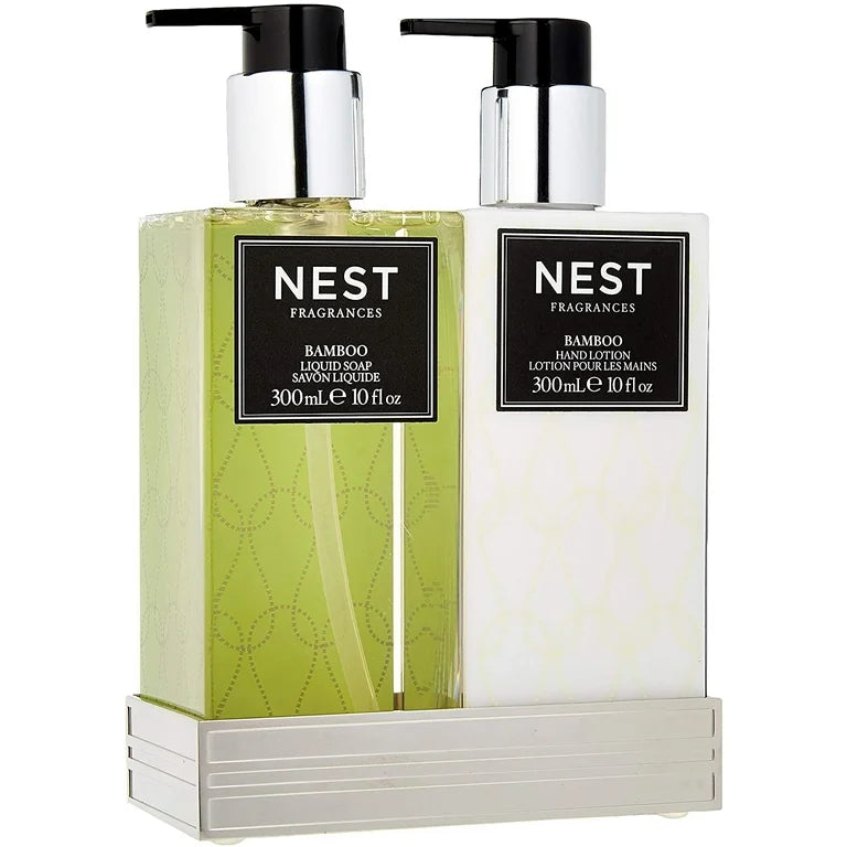 Nest Liquid Soap + Hand Lotion Set: Bamboo