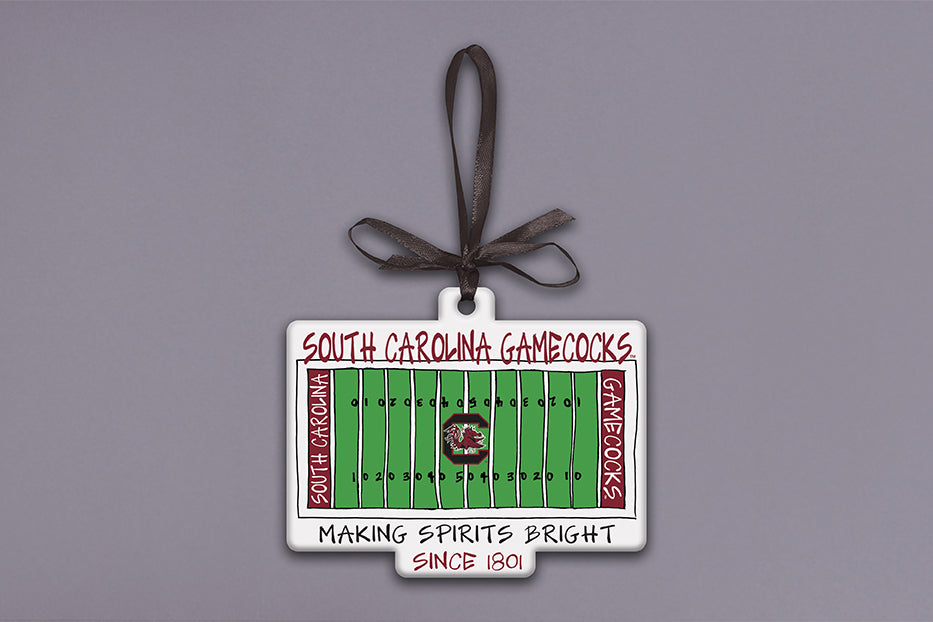 South Carolina Flat Stadium Ornament