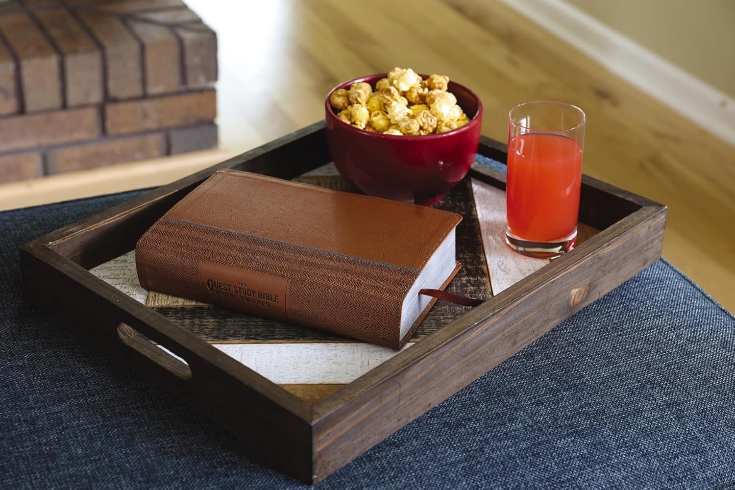 NIV, Quest Study Bible for Teens, Leathersoft, Brown