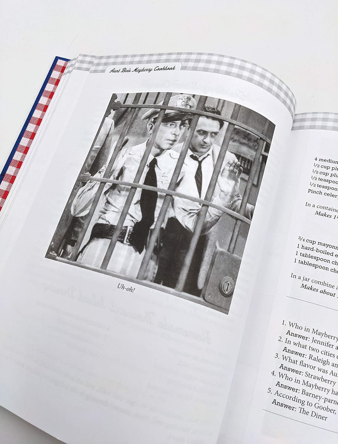 Aunt Bee's Mayberry Cookbook