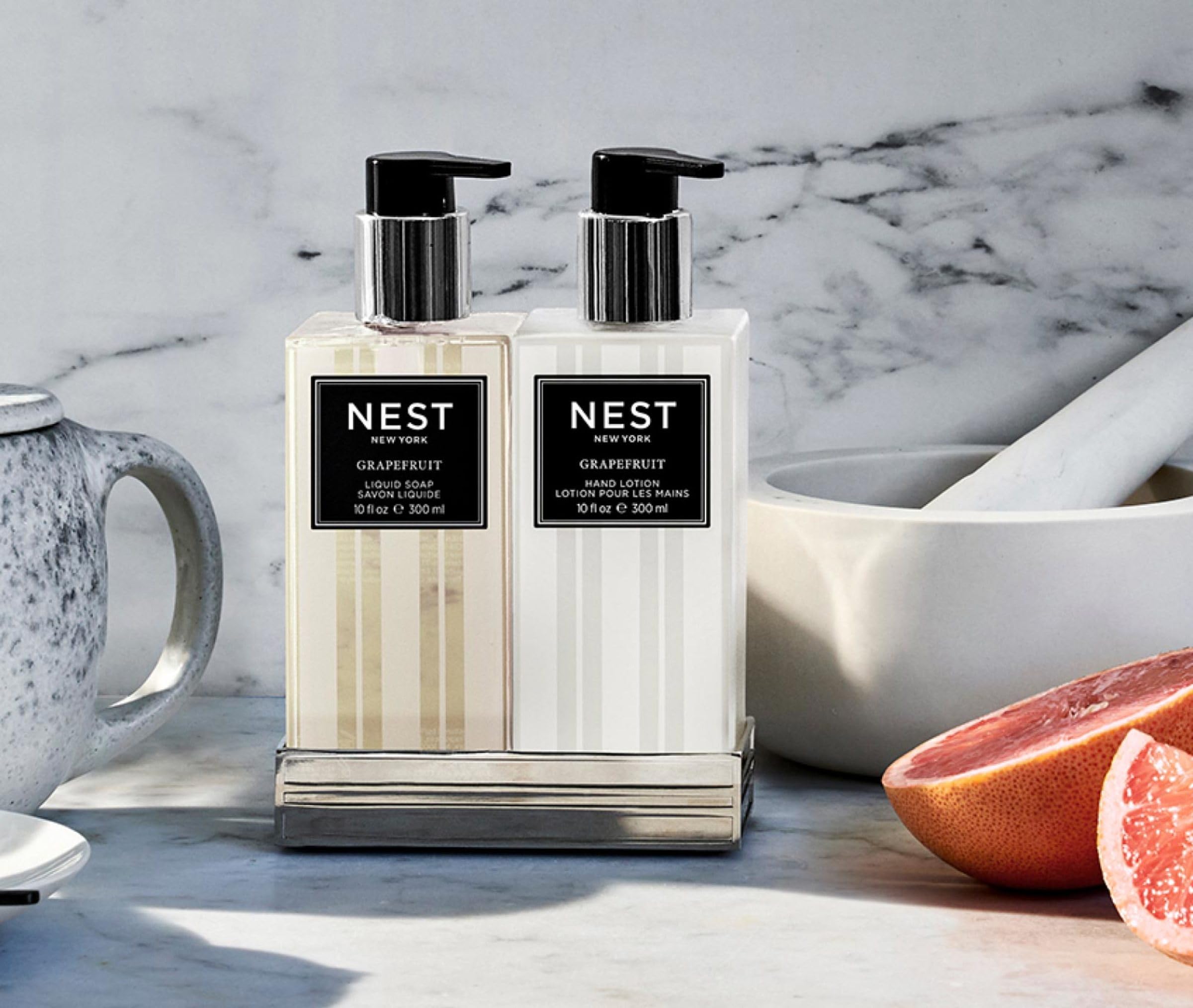 Nest Liquid Soap + Hand Lotion Set: Grapefruit