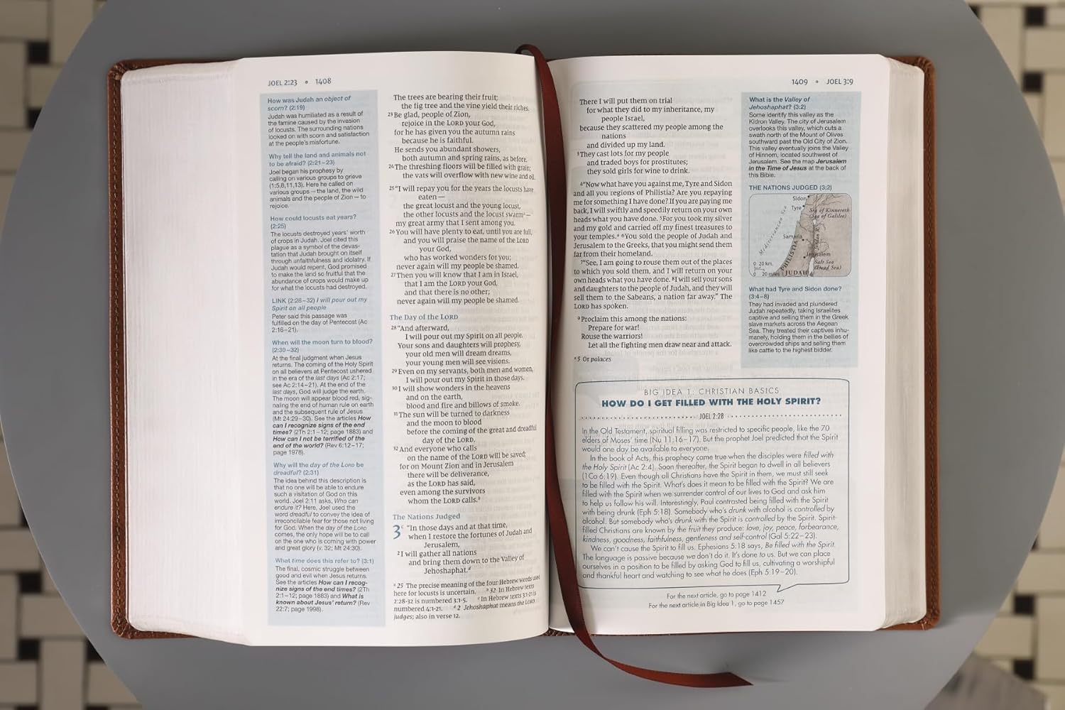 NIV, Quest Study Bible for Teens, Leathersoft, Brown