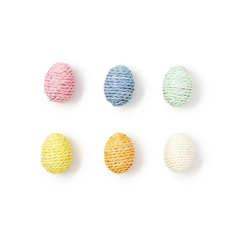 Yellow Eggs-travaganza Hand-Crafted Easter Egg