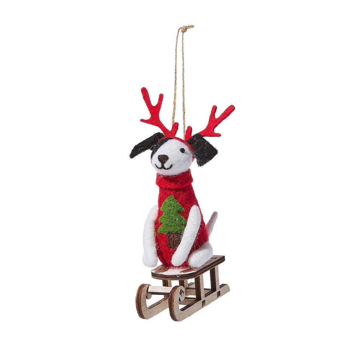 Winter Fun Felt Animal Ornament