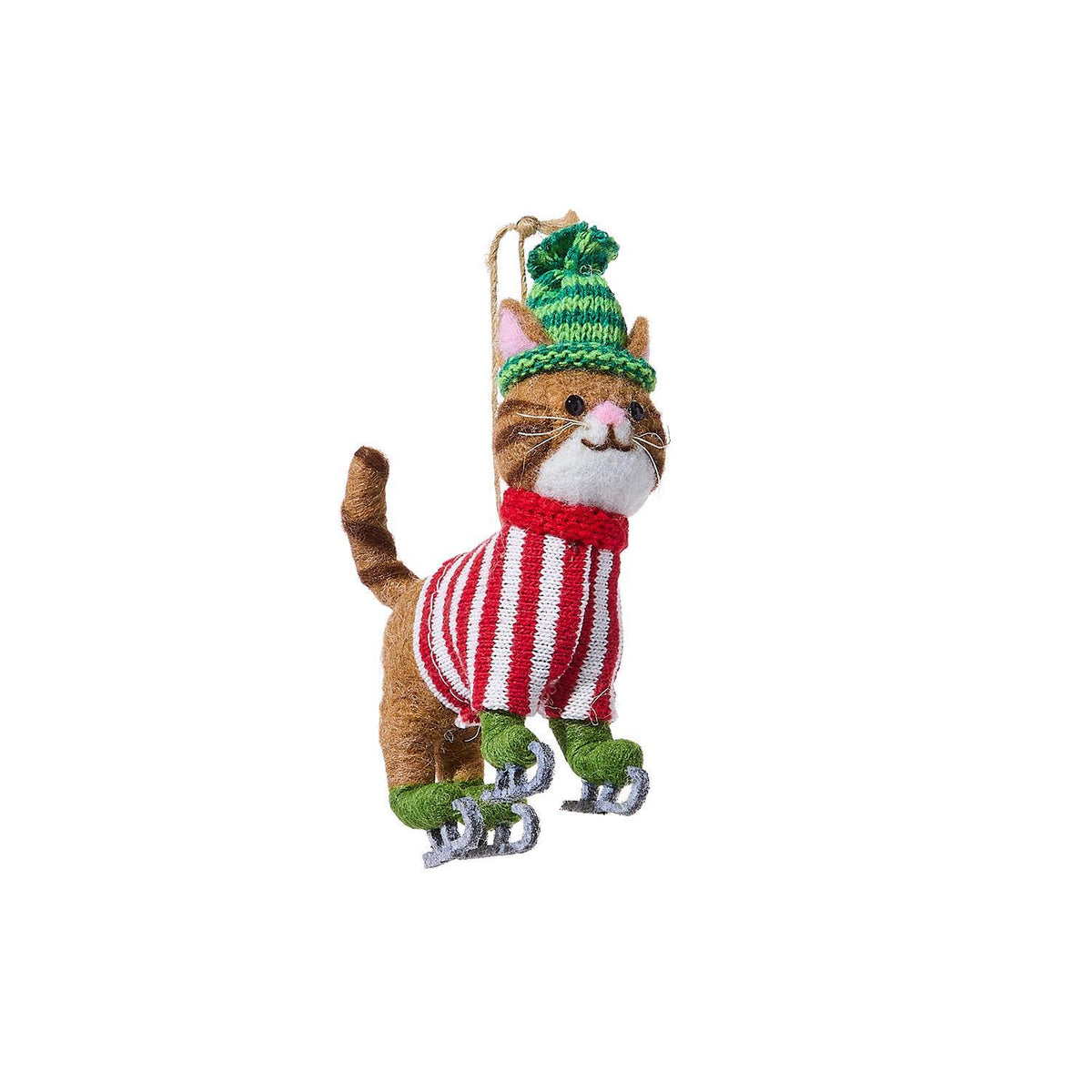 Winter Fun Felt Animal Ornament