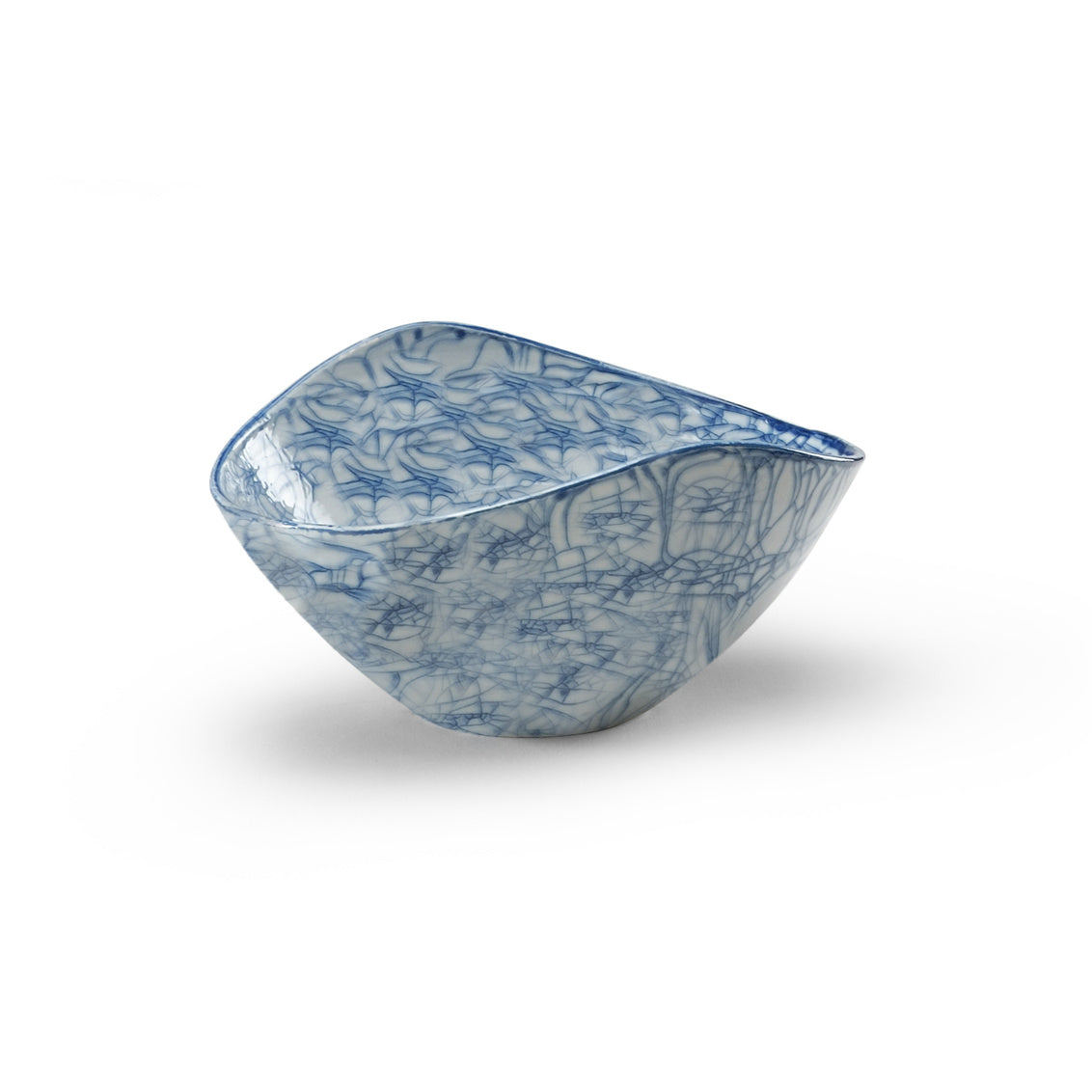 Blue Oval Centerpiece