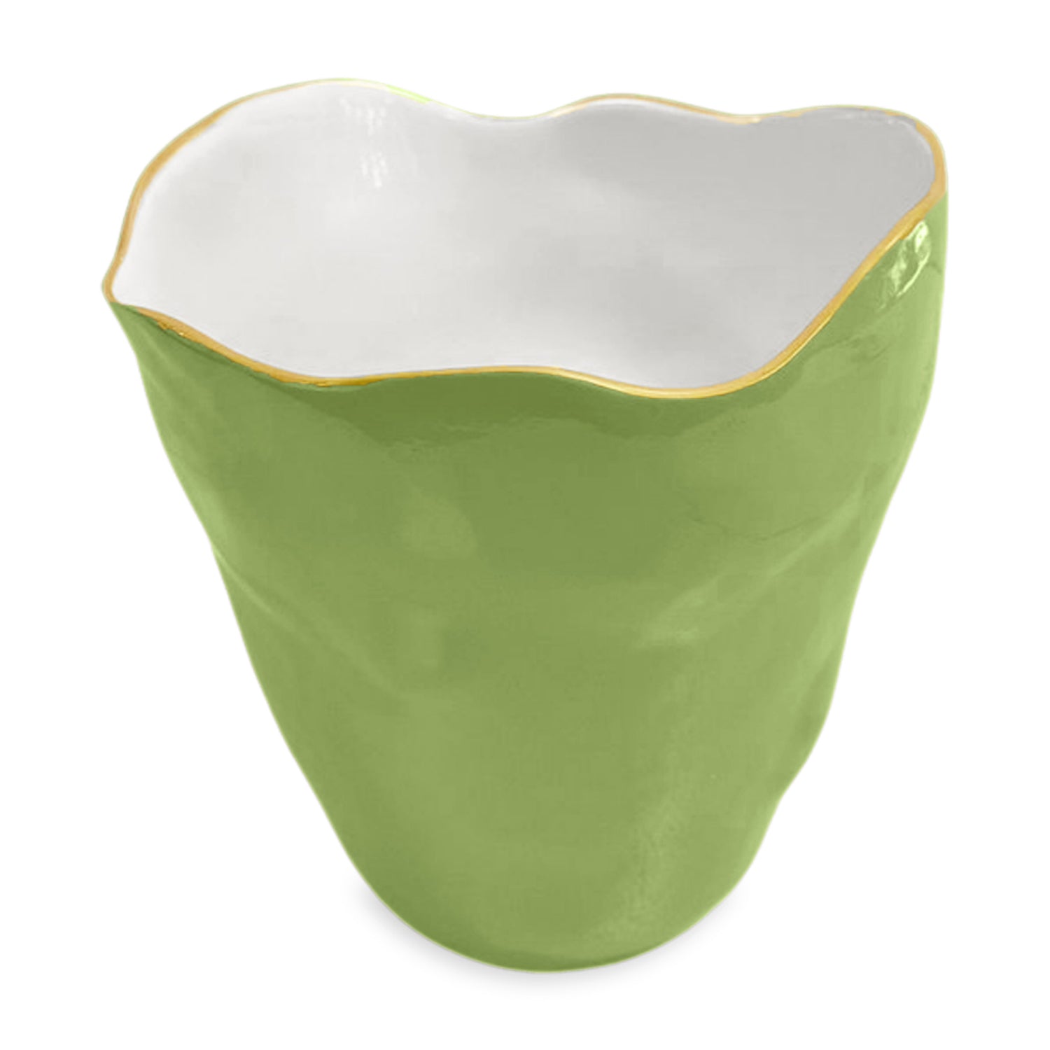 ENCANTO Soho Large Ice Bucket (Green and White)