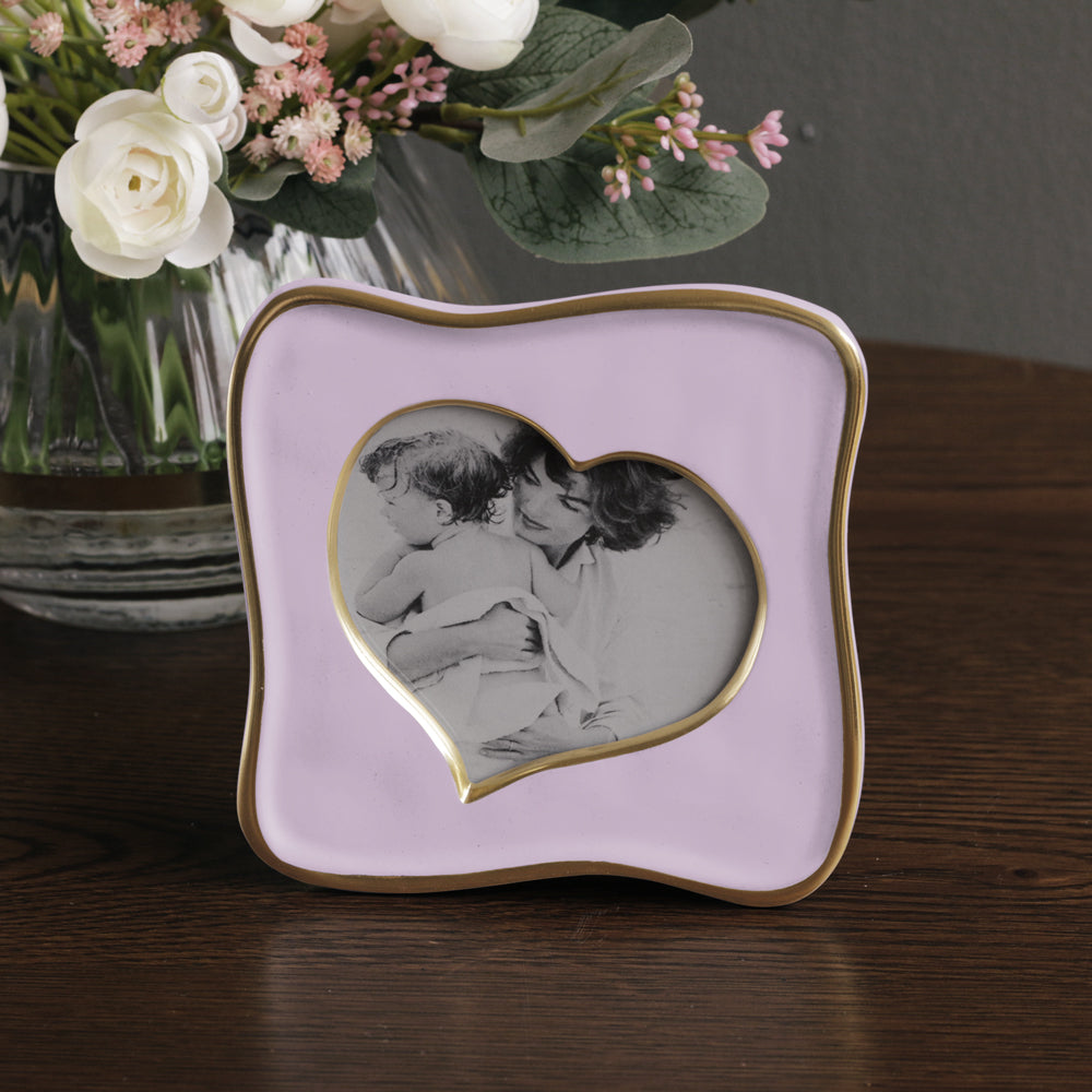FRAME Encanto Curved Heart 5 x 5 (Lilac