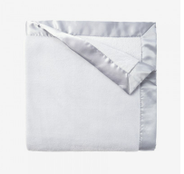 Satin Trim Flannel Fleece Blanket