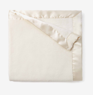 Satin Trim Flannel Fleece Blanket