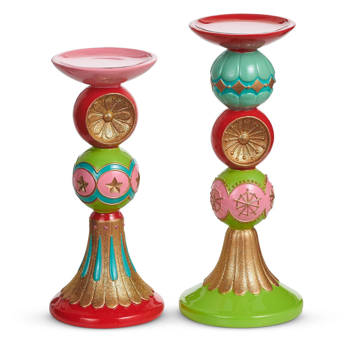 Reflector Ornament Candle Holder