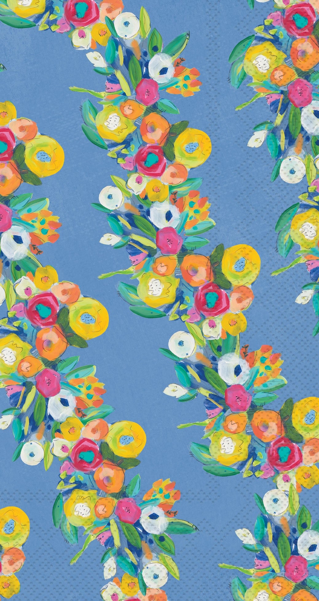 Cheerful Blossoms Paper Napkins