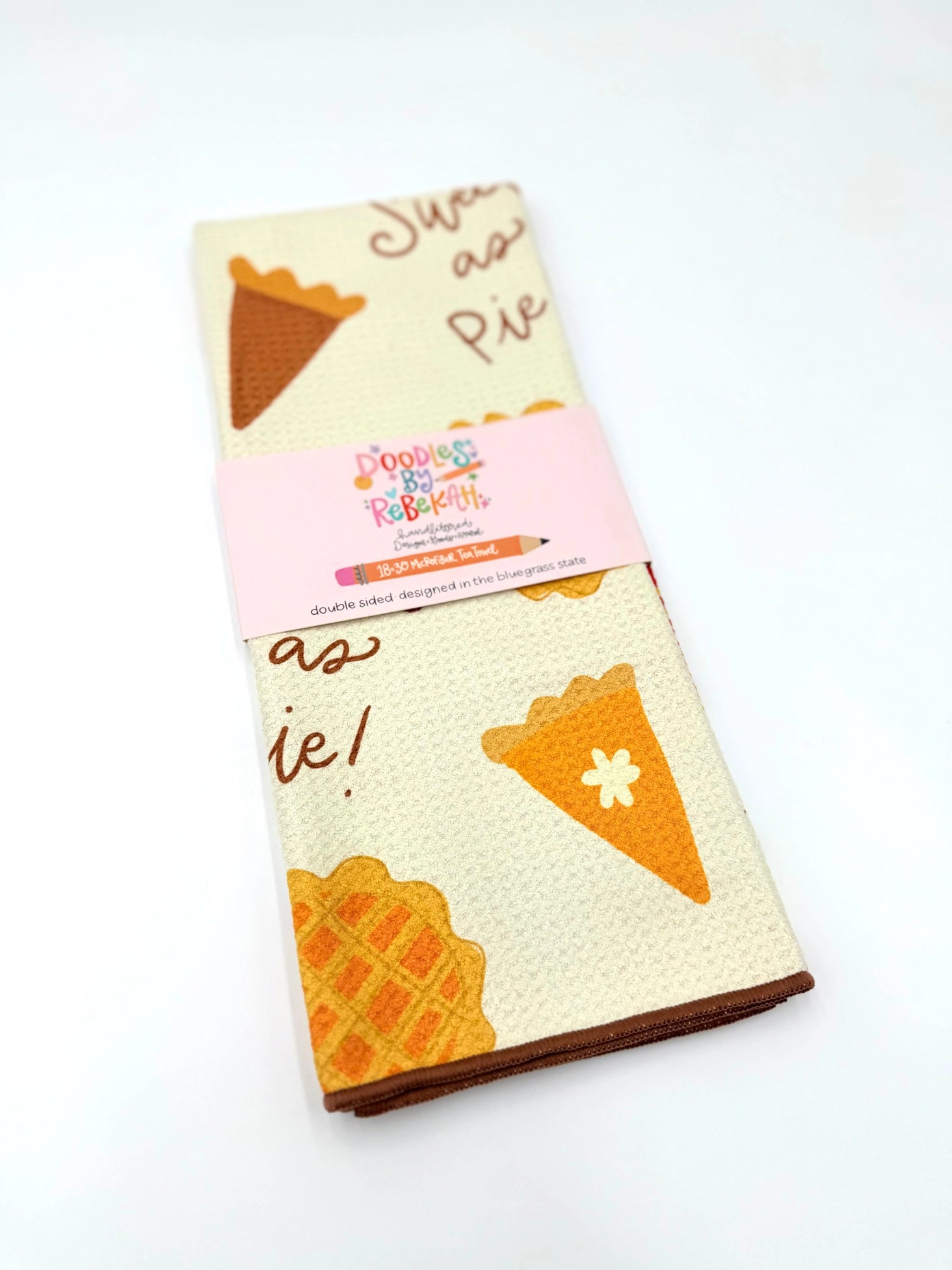 Sweet as Pie Microfiber Tea Towel