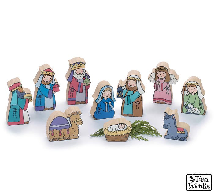 Nativity 10 Pc Children Set