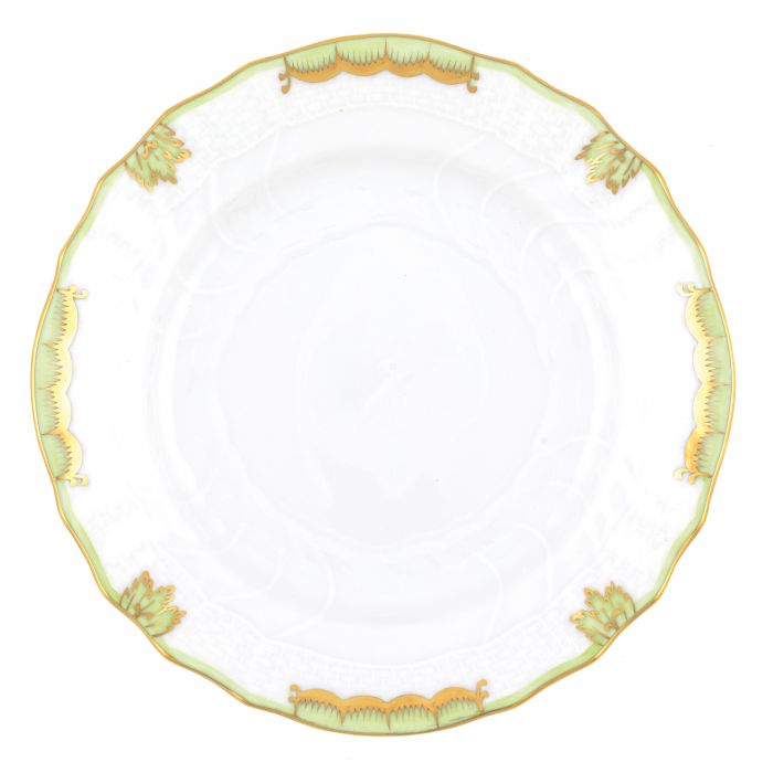 Green Princess Victoria Bread and Butter Plate