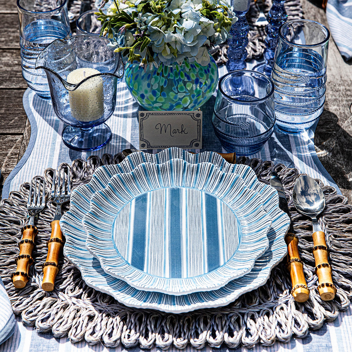 Amalia Acrylic Small Tumbler - Ocean