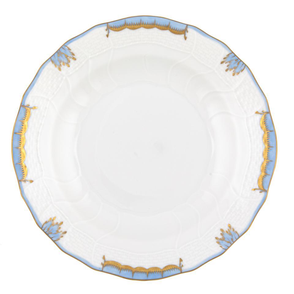 DESSERT PLATE - LIGHT BLUE PRINCESS VICTORIA
