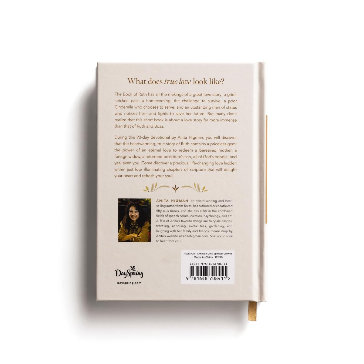 Back cover of a book with text and a barcode on a white background