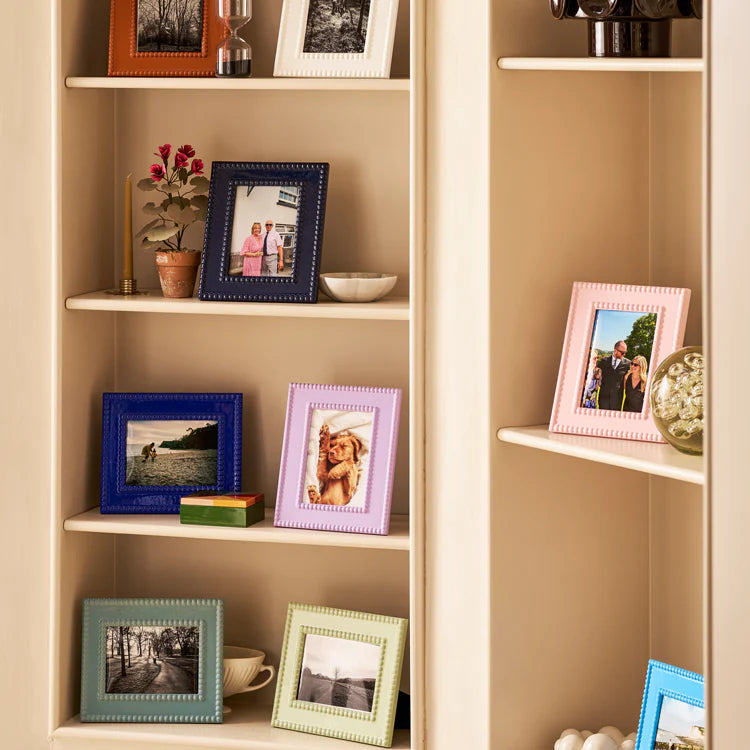 Cappuccino Bobbin Lacquer Photo Frame