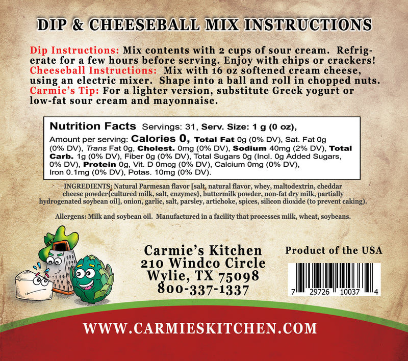 Artichoke Parmesan Dip