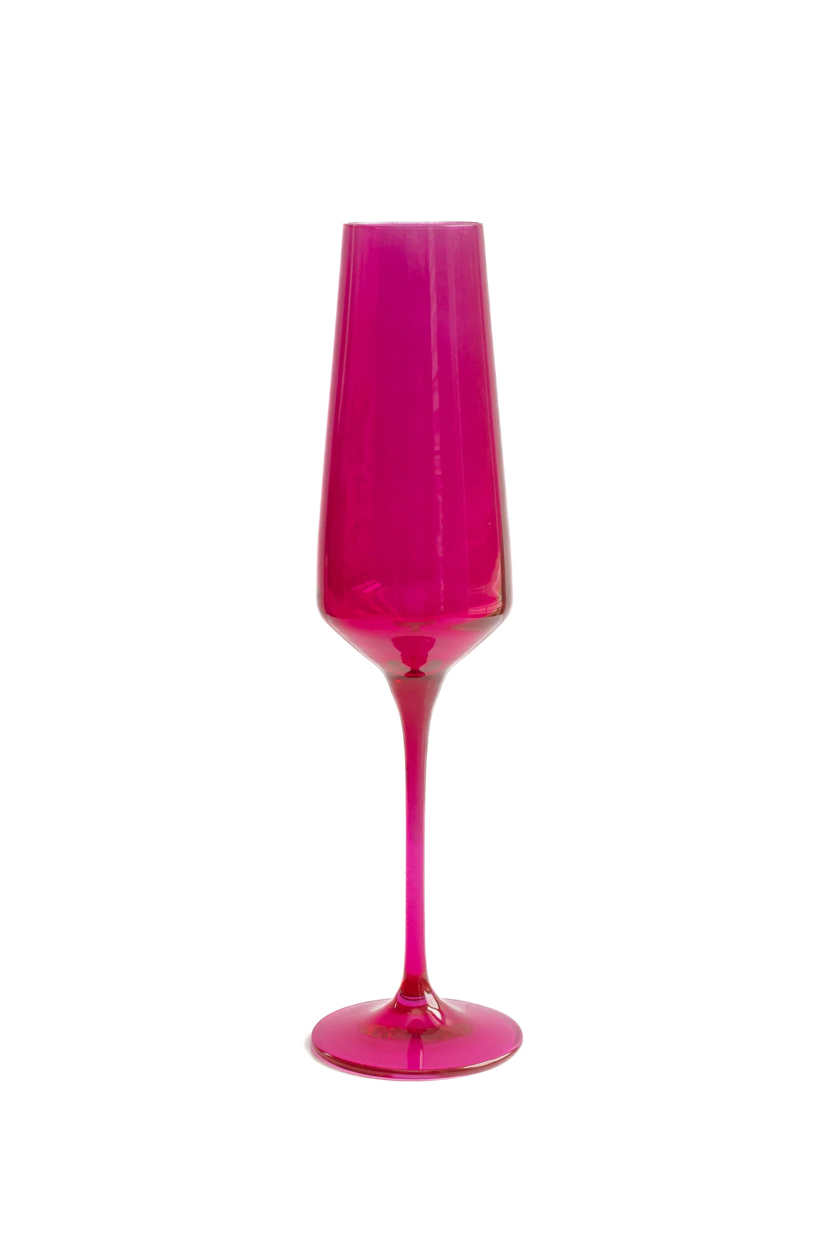 Estelle Champagne Flute - Single - Fuchsia