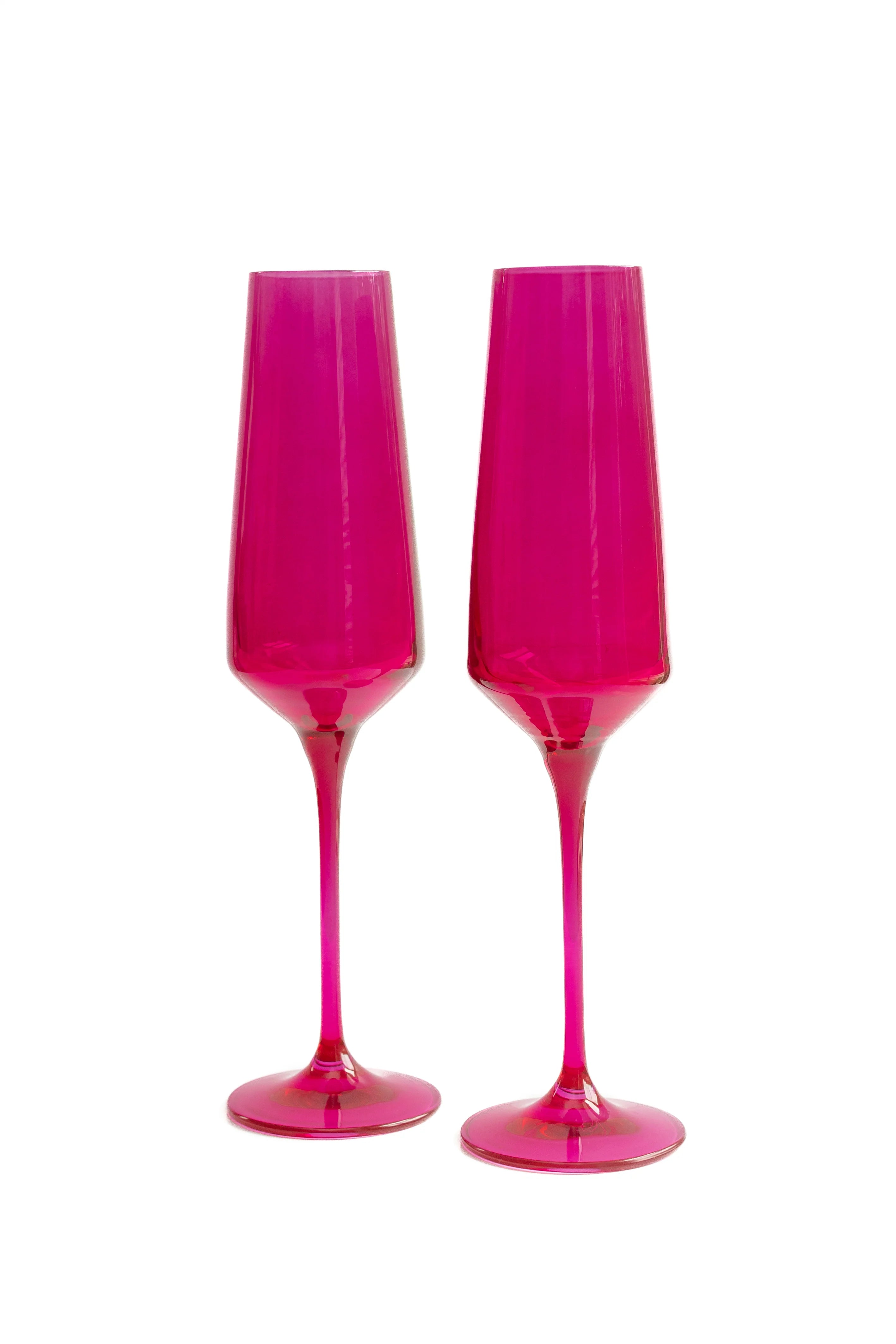 Estelle Champagne Flute - Bundle - Fuchsia
