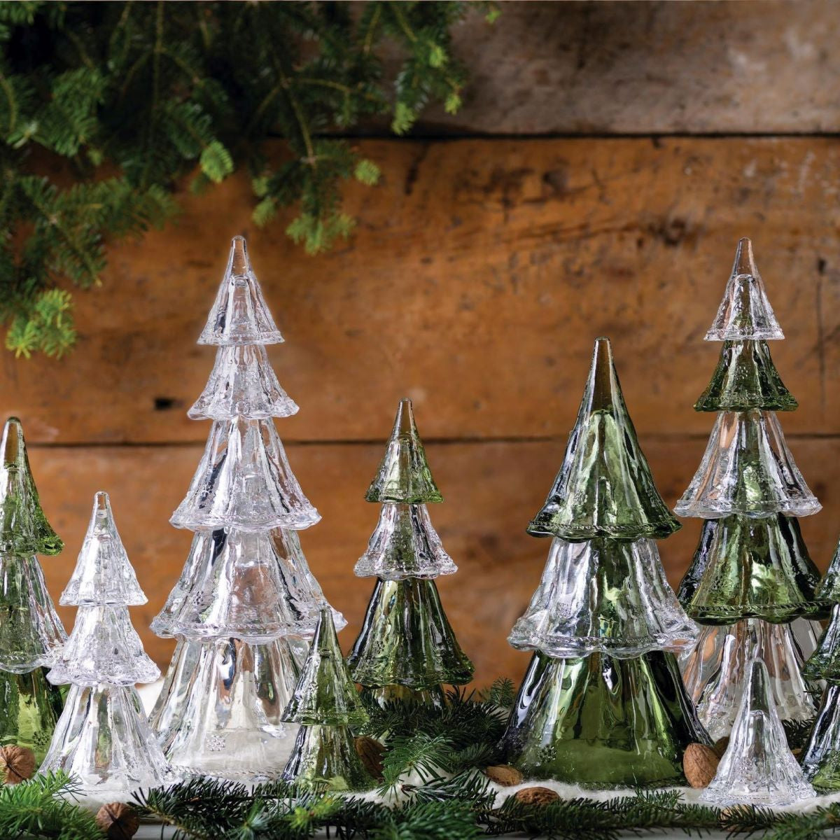 Berry & Thread Stackable Tree Evergreen Set