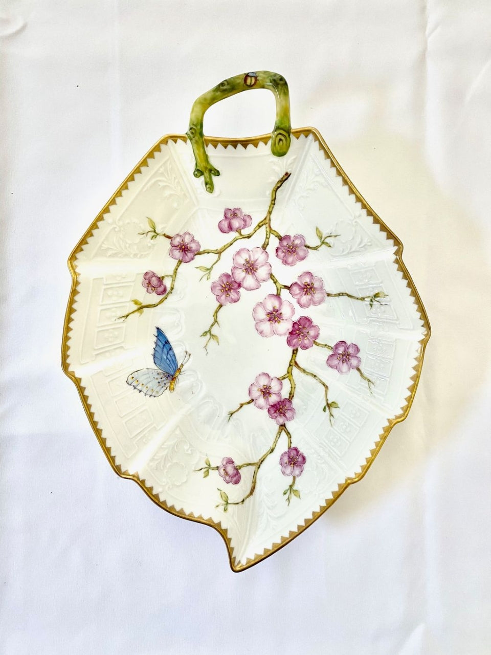 Cherry Blossom Leaf Plate