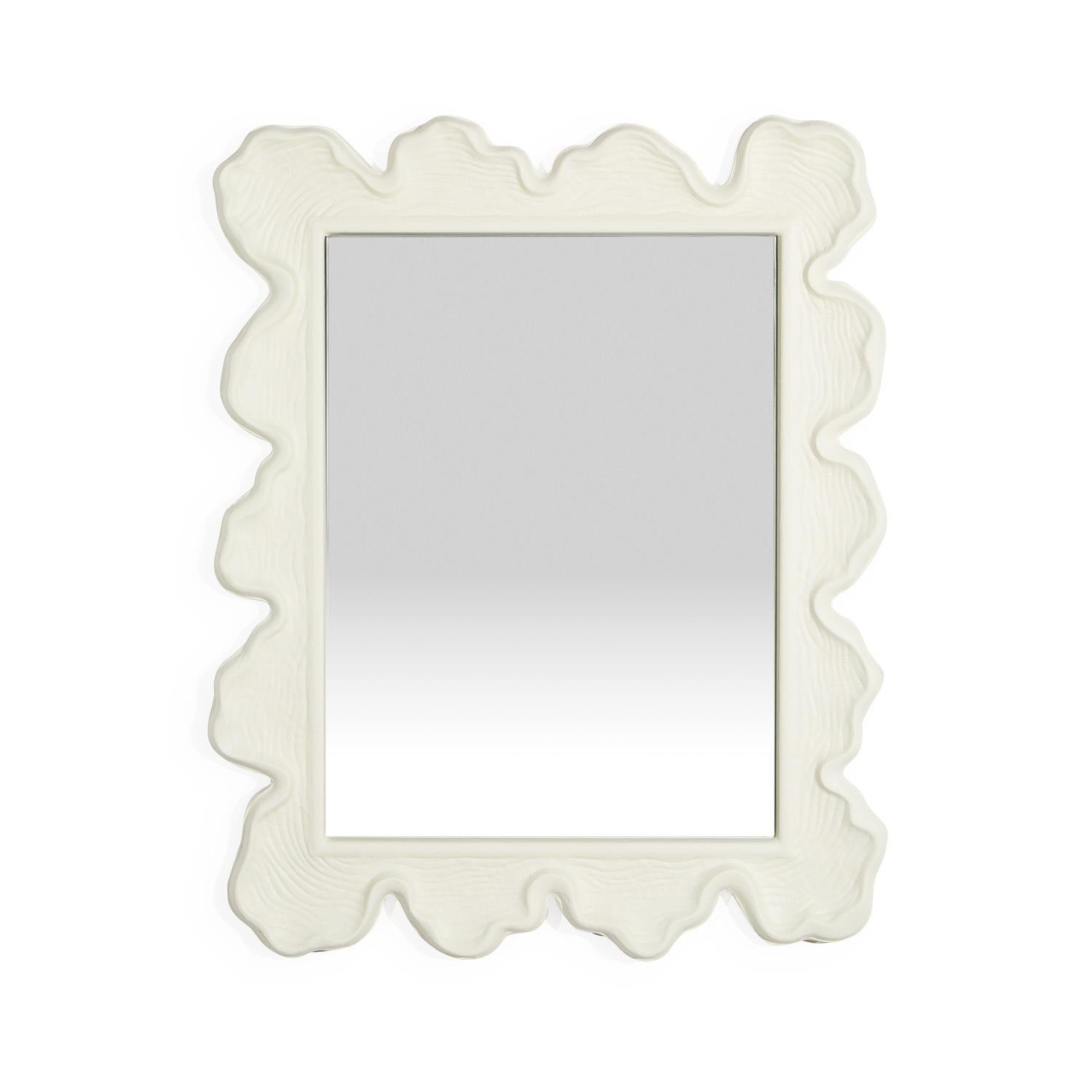 Scalloped Organic Wall Mirror