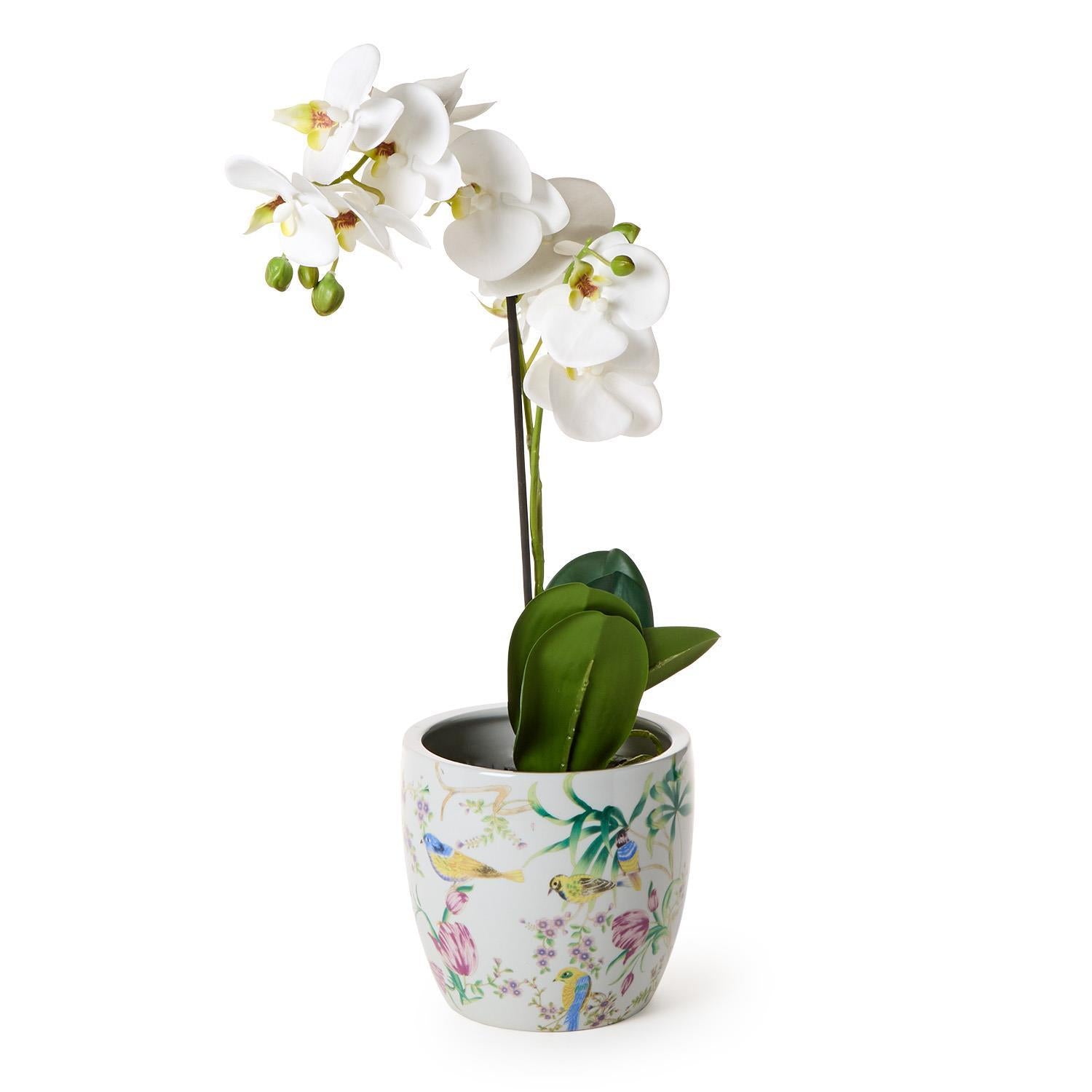 Bird & Blossom Chinoiserie Planter