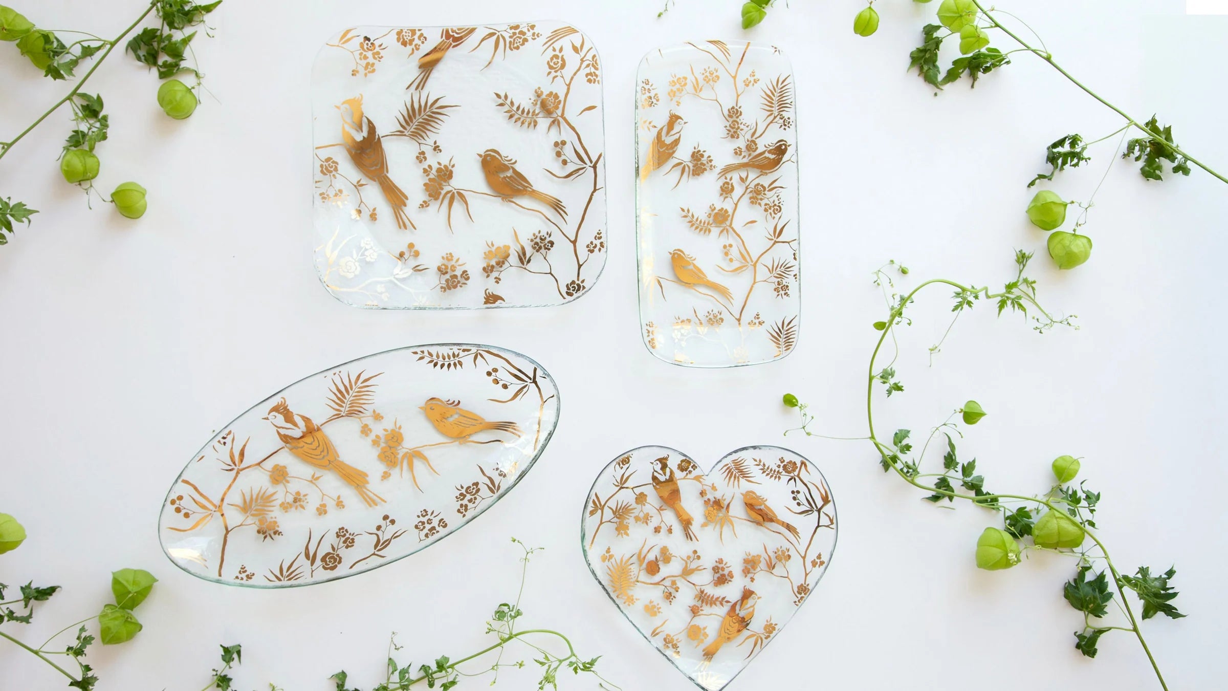 Birdsong Small Oval Platter