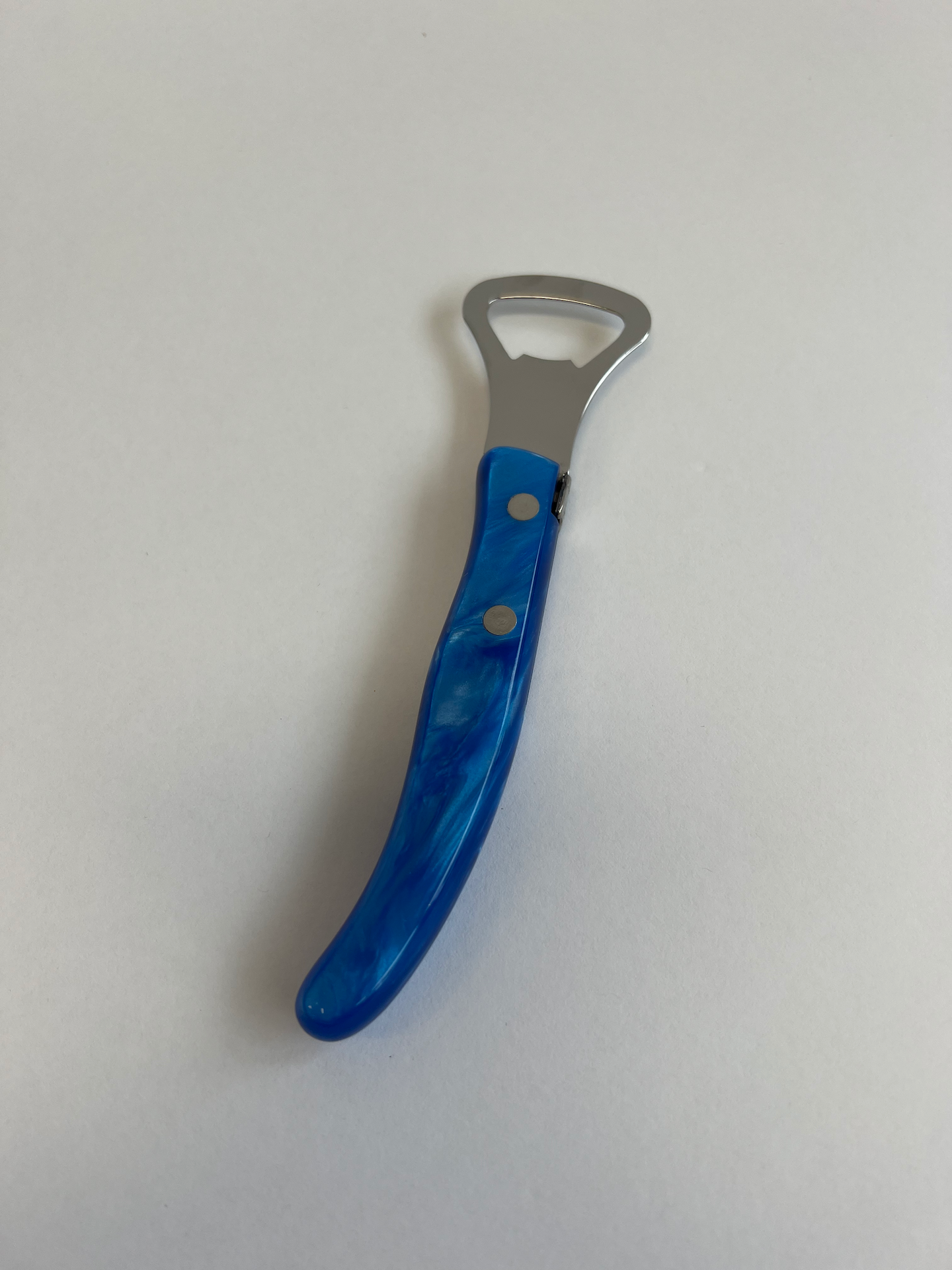 Berlingot Bottle Opener | Bright Blue Handle